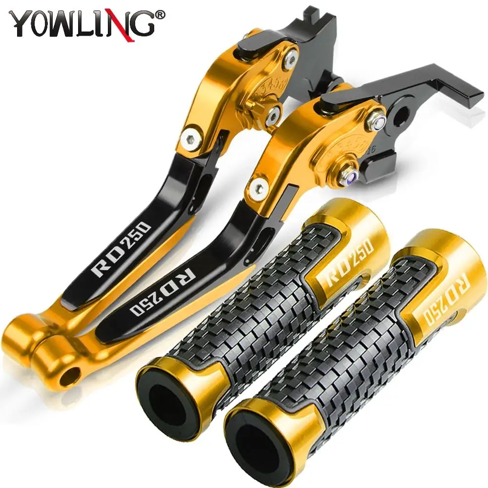 

For YAMAHA RD250LC RD350LC RD250 RD350 RD 250 350 LC 1980 1981 1982 Motorcycle Accessories Brake Clutch Levers Handle Bar Grips