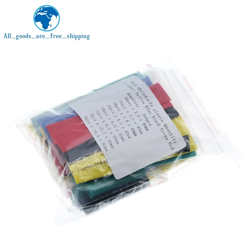 

Теплоусадочные трубки TZT, 164 шт