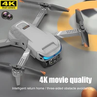 rc drone with 4khd dual camera lsrc xt9 wifi fpv pro professional edition altitude hold mode foldable quadcopter rtf mens gift