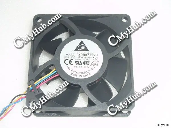 Для DELTA ELECTRONICS AUB0712VH A6K Φ DC 0 56a 7 см 70 мм 70x70x25 4-контактный охлаждающий вентилятор