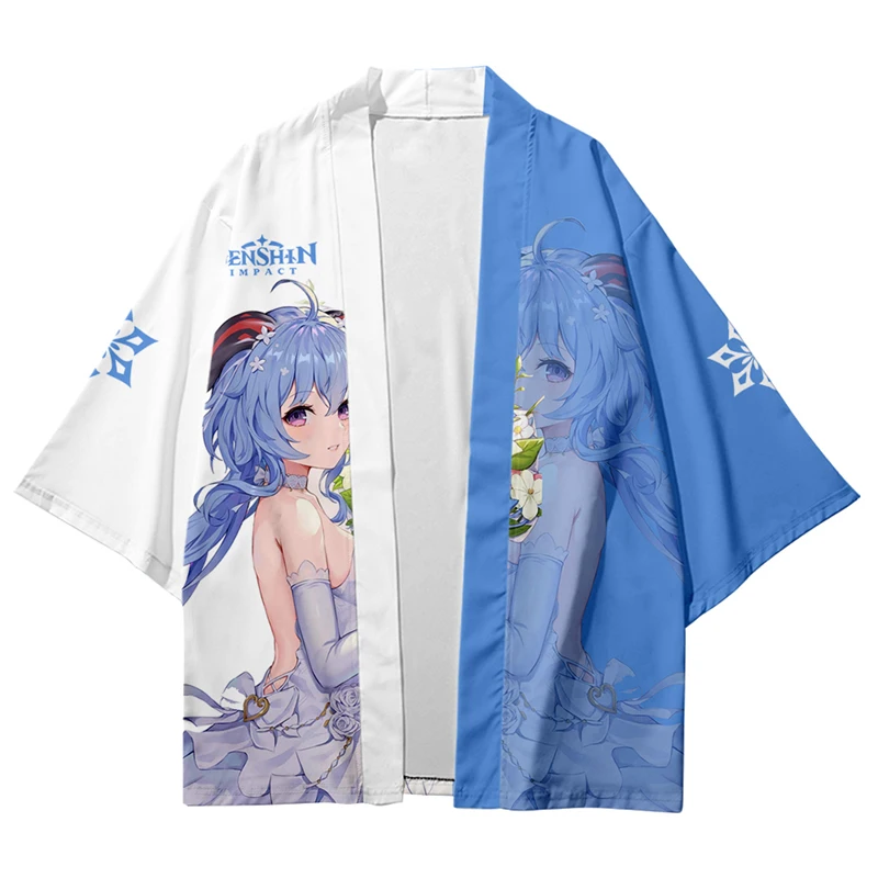 Кимоно для косплея из аниме Game Genshin Impact Gan Yu