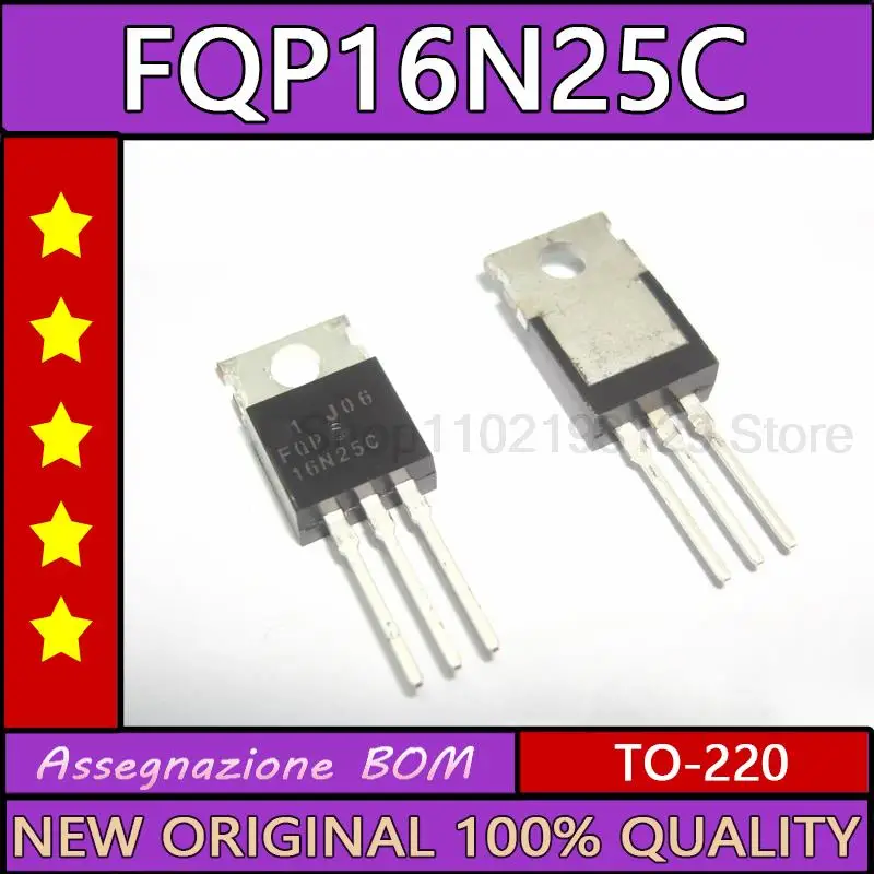 

10 шт./партия FQP16N25C совершенно новый импортный 16N25C