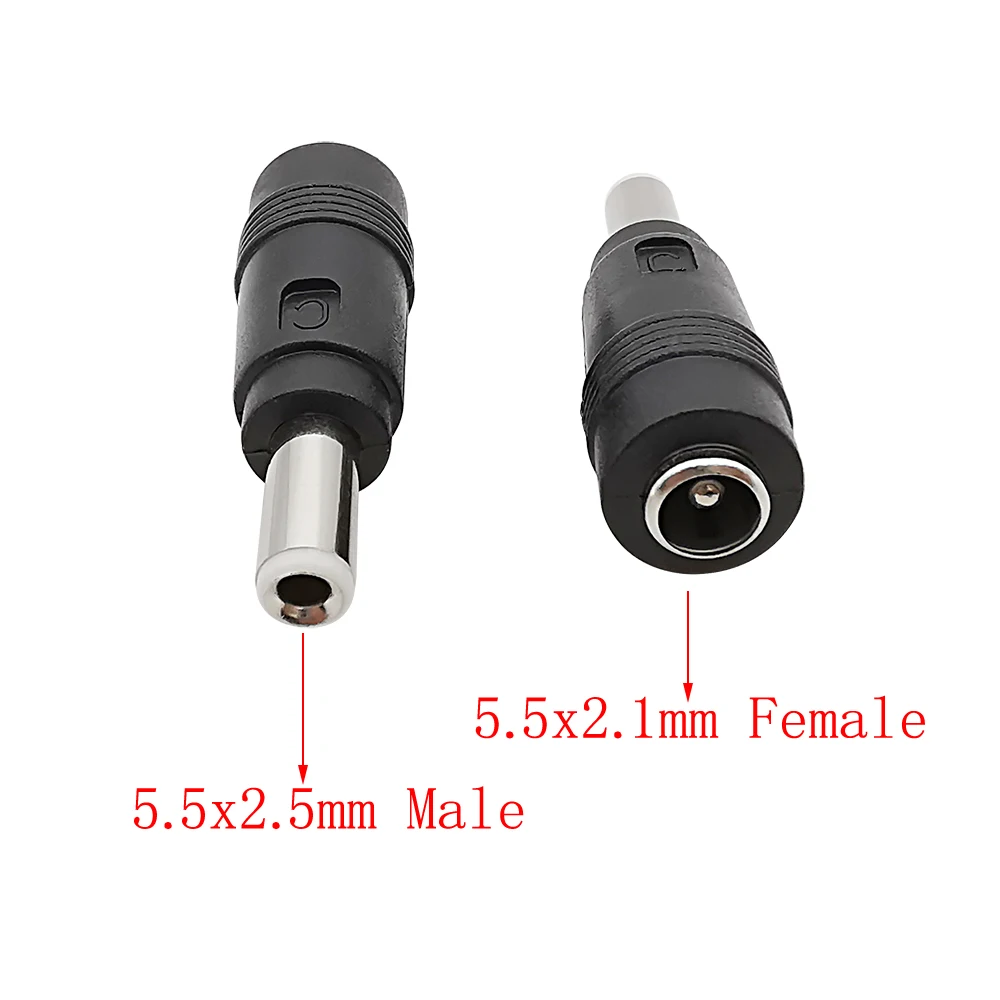 

Разъем питания постоянного тока 5,5x2,1 мм, гнездовой разъем-штекер 6,0x4,4 6,3x3 5,5x2,5 5,5x1,7 4,0x1,7 3,5x1,35 мм, адаптер-конвертер-конвертер