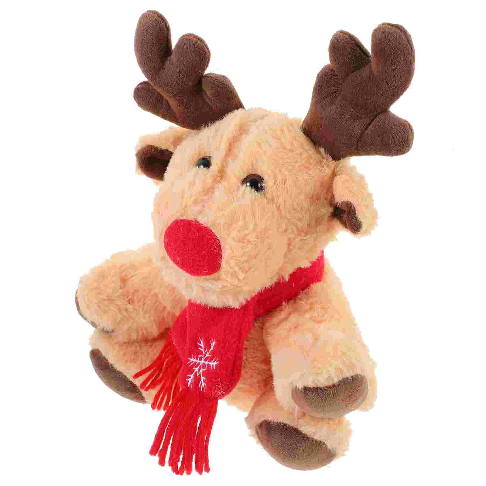 

1Pc Xmas Deer Elk Plush Stuffed Plush for Christmas Decoration Rudolph