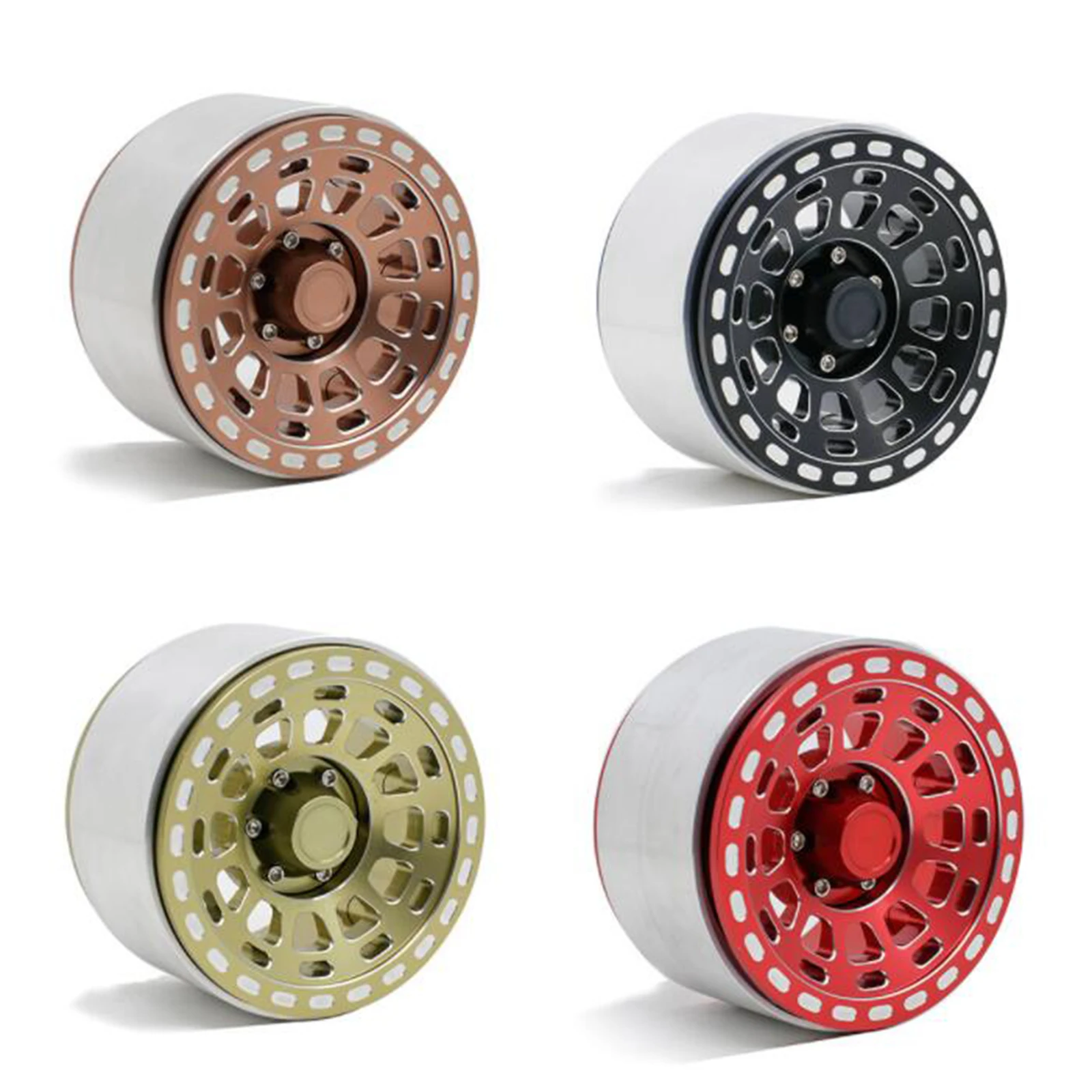 

For 1/6 AXAIL SCX6 RC Car 2.9 Inches Aluminum Alloy Wheel Rim Hub Upgraded Accessories