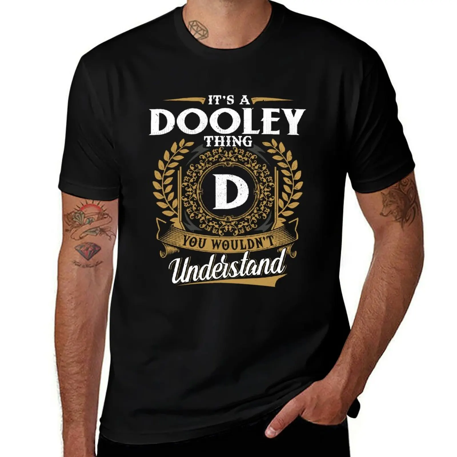 Фото Футболка с абстрактным принтом «It Is A Dooley Thing You Wouldnt Understand» №1
