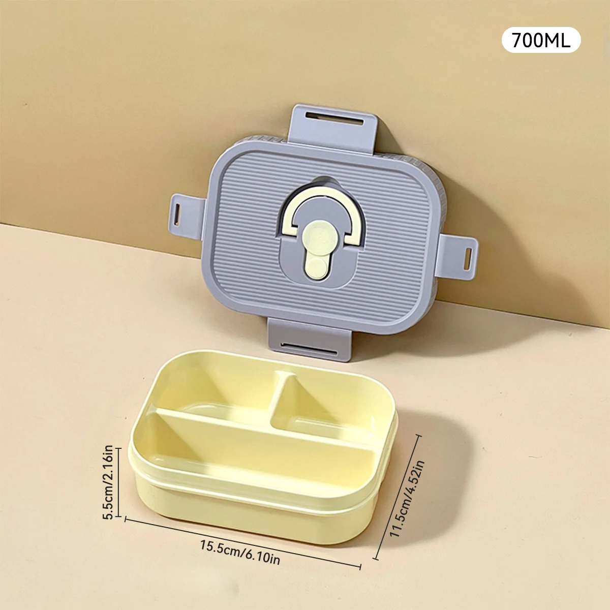 

WORTHBUY Портативный пластиковый ланч-бокс