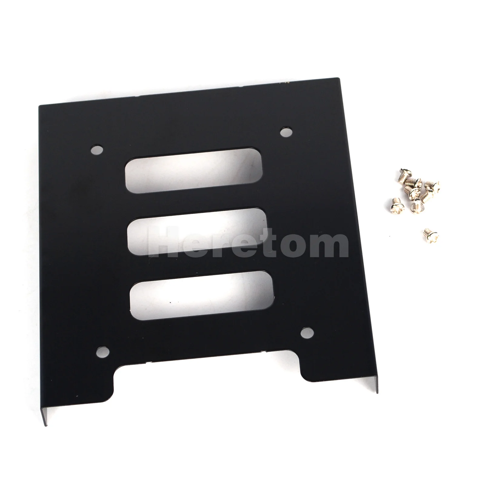 

10PCS/lot 2.5" to 3.5" Bay SSD Metal Hard Disk HDD Mounting Bracket Adapter Dock Tray Black