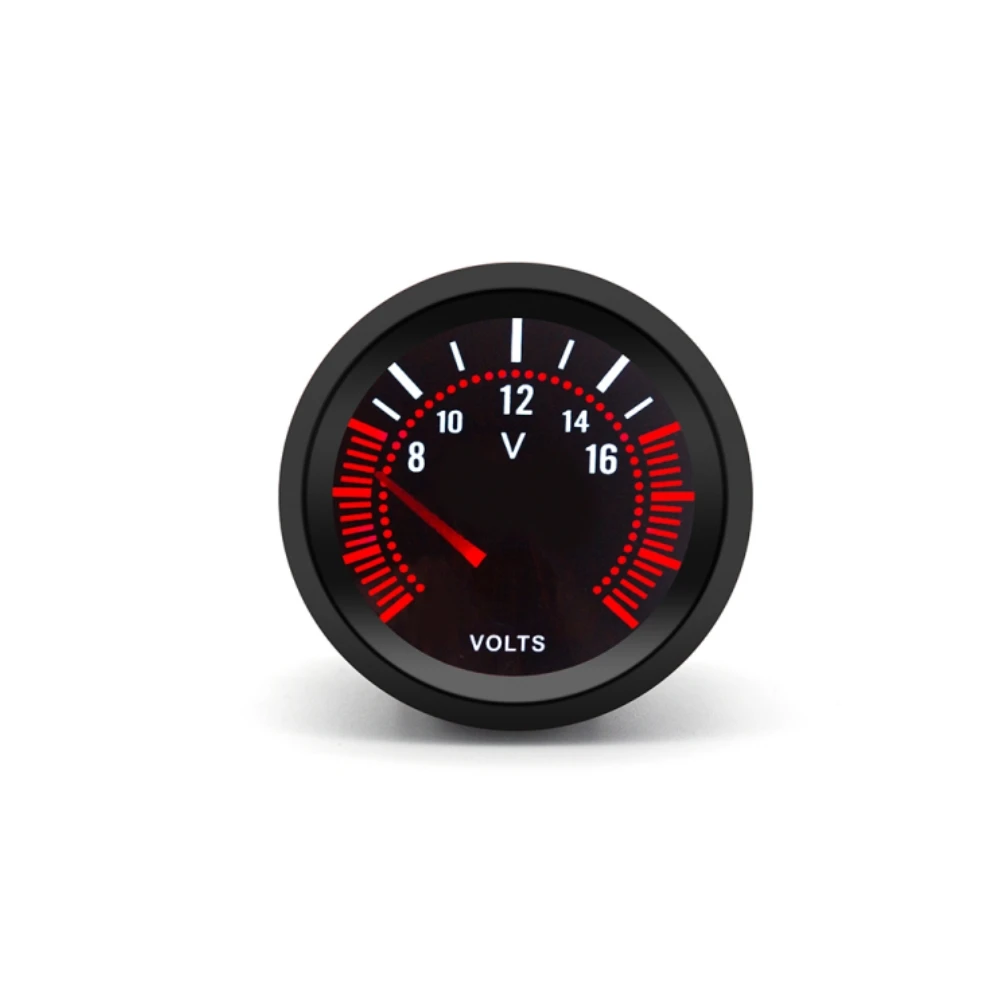 

2′′ 52 мм Тахометр RPM Boost Gauge PSI/BAR Вакуум Температура воды Температура масла Вольтметр давления масла Дымовые линзы Автомобильные манометры Подходят для автомобилей 12 В