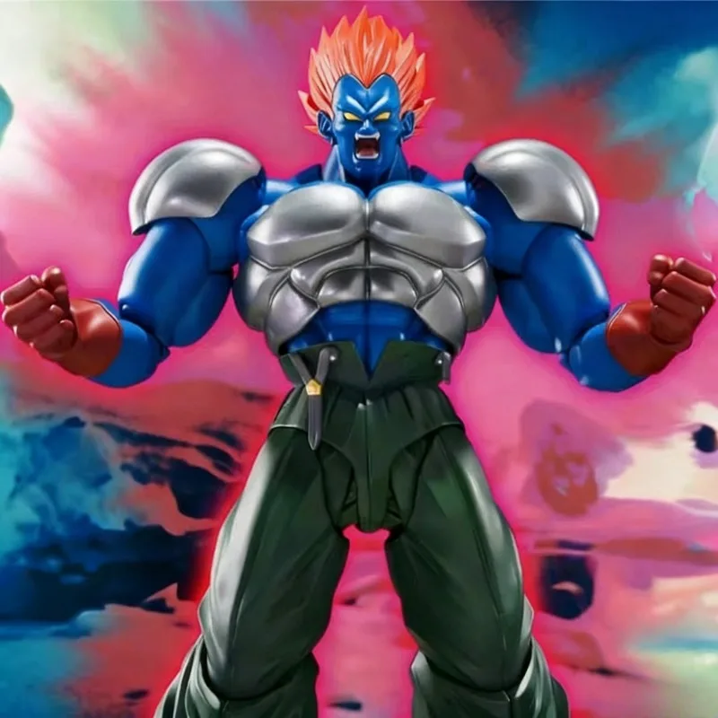 Фото Коллекционная фигурка Bandai S.H.Figuarts Dragon Ball Z Android 13 Fusion Form Tamashii Nations Limited, подарок для мальчиков №1