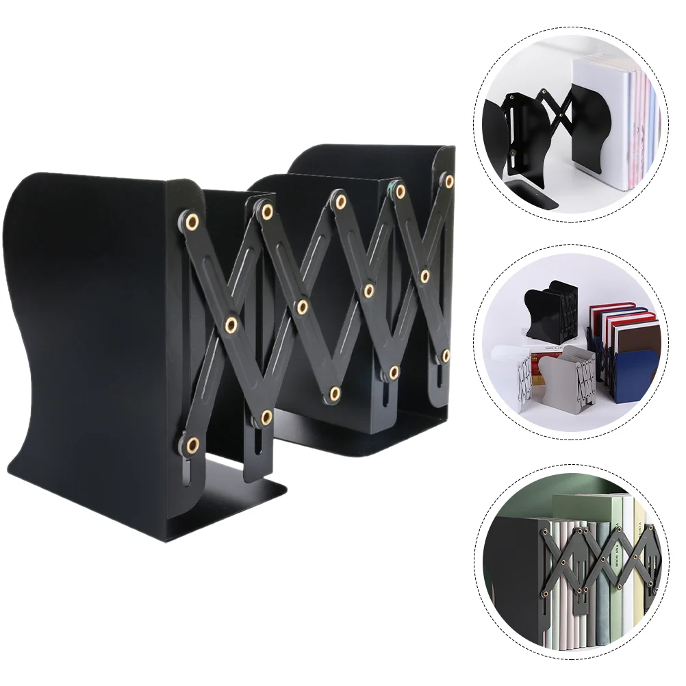 

Desktop Bookend Retractable Book Stand Book Holder Book Storage Stand Home Office Bookend