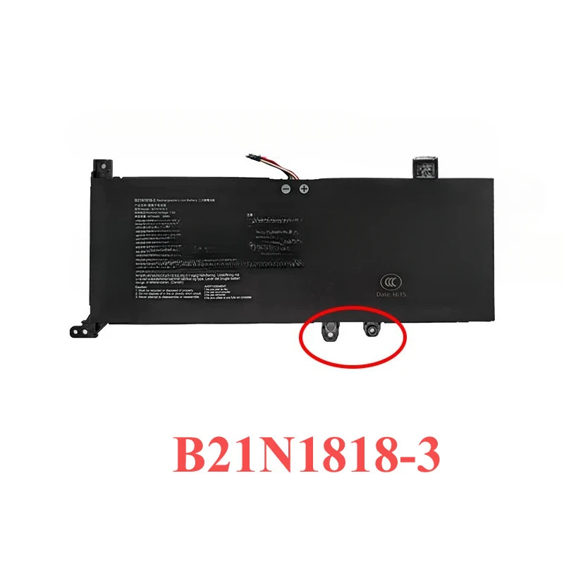 Фото Аккумулятор для ноутбука HC C21N18 B21N1818 для ASUS VivoBook 17 X712 X712FA X712FB B21N1818-2 C21N1818-1 B21N1818-3 B21N1818-1 №5