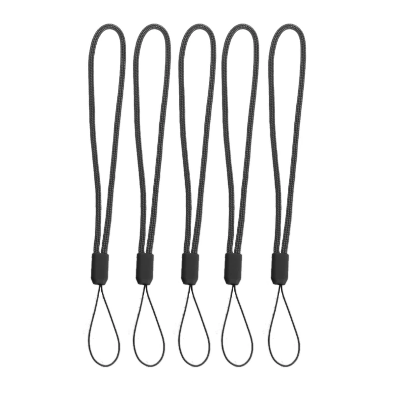 

E9LB 5pcs Universal Hand Wrist Strap Rope Cord Holder Lanyard for Cell Phone Camera