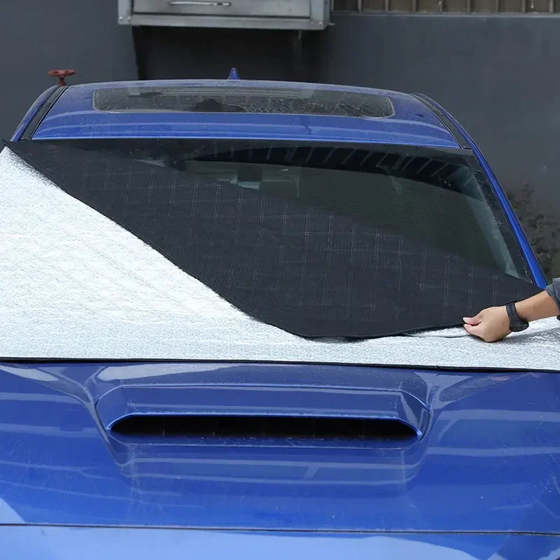 Для Subaru WRX 23 хлопковое бархатное белое лобовое стекло автомобиля чехол для защиты