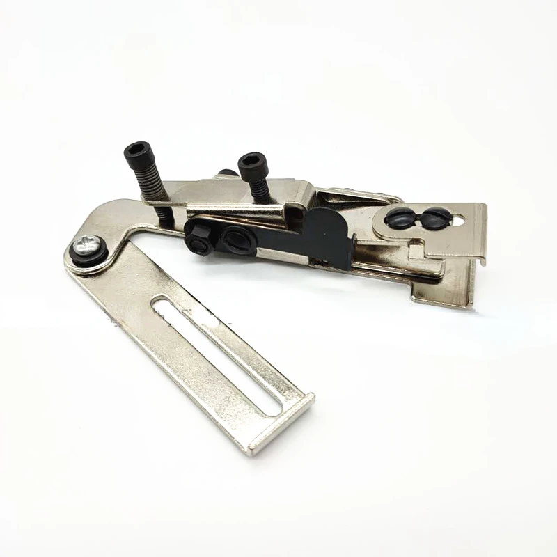 

Fix Zipper Tool Setting Gauge Presser Flat Sewing Machine Gadget Clip Positioner Tailor Helper with Mounting Screws