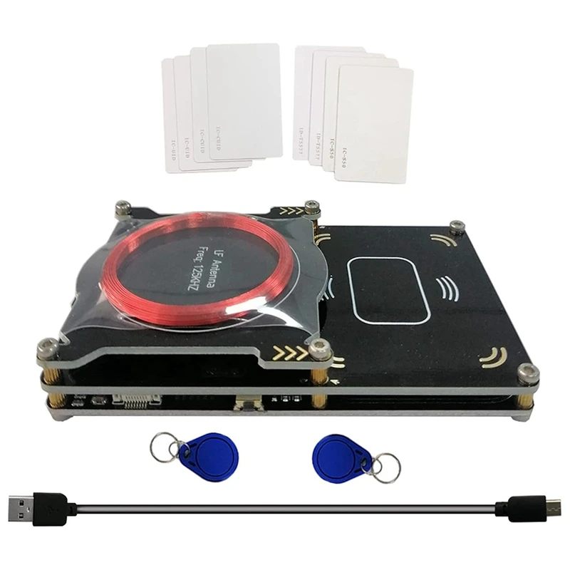 Модернизированный 512K Proxmark3 Easy V3.0 RDV4 ID памяти M1 IC Встроенный считыватель RFID-карт