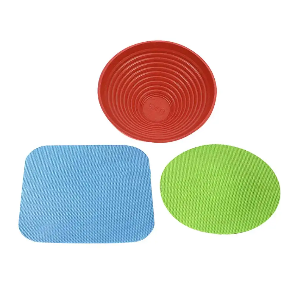 

3pcs Gadget Non Slip Rubber Opener Kitchen Multifunctional Pad Weak Hands Waterproof Jar Gripper Tool Bottle Cap Manual Can