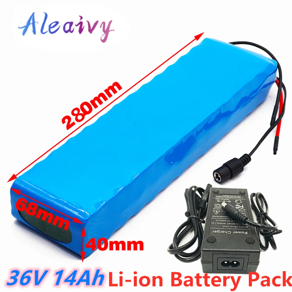 

E-bike 36V 14ah E bike Battery Pack 18650 Li-Ion Battery 350W High Power and Capacity 42V Motorcycle Scooter With Charge