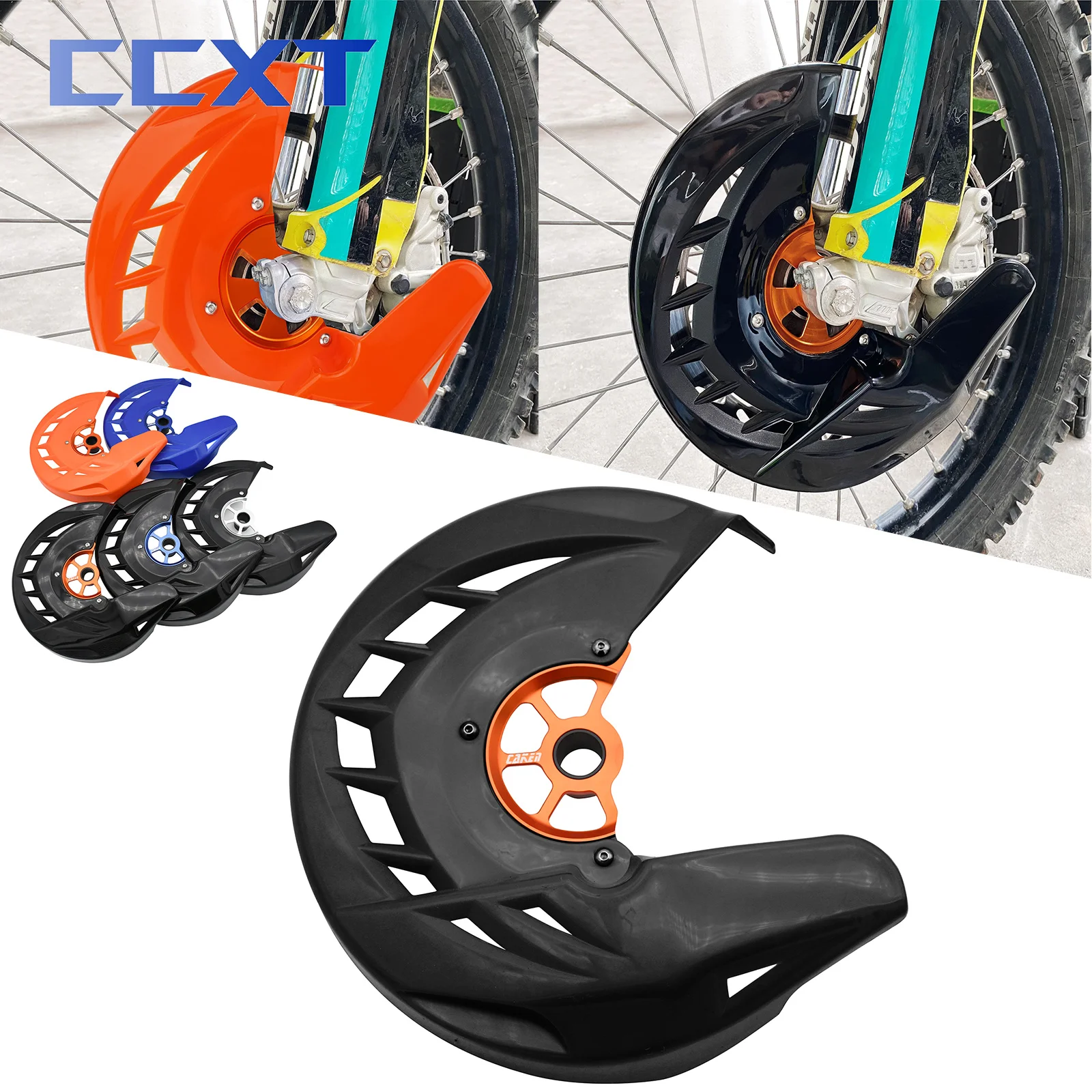 

Motocross Front Brake Disc Guard Protector For Husqvarna TC FC TX FX TE FE For KTM EXC EXCF XC XCF XCW SX SXF XCWF Six Days TPI