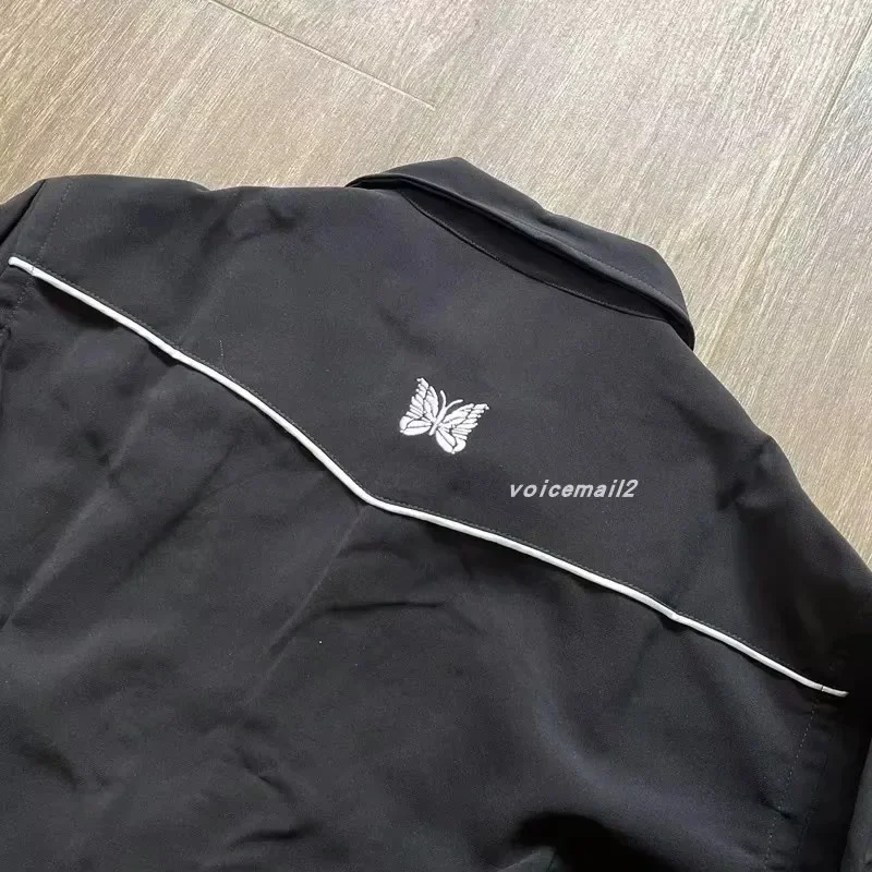 2025ss AWGE куртка в фиолетовую полоску для мужчин и женщин высокое качество