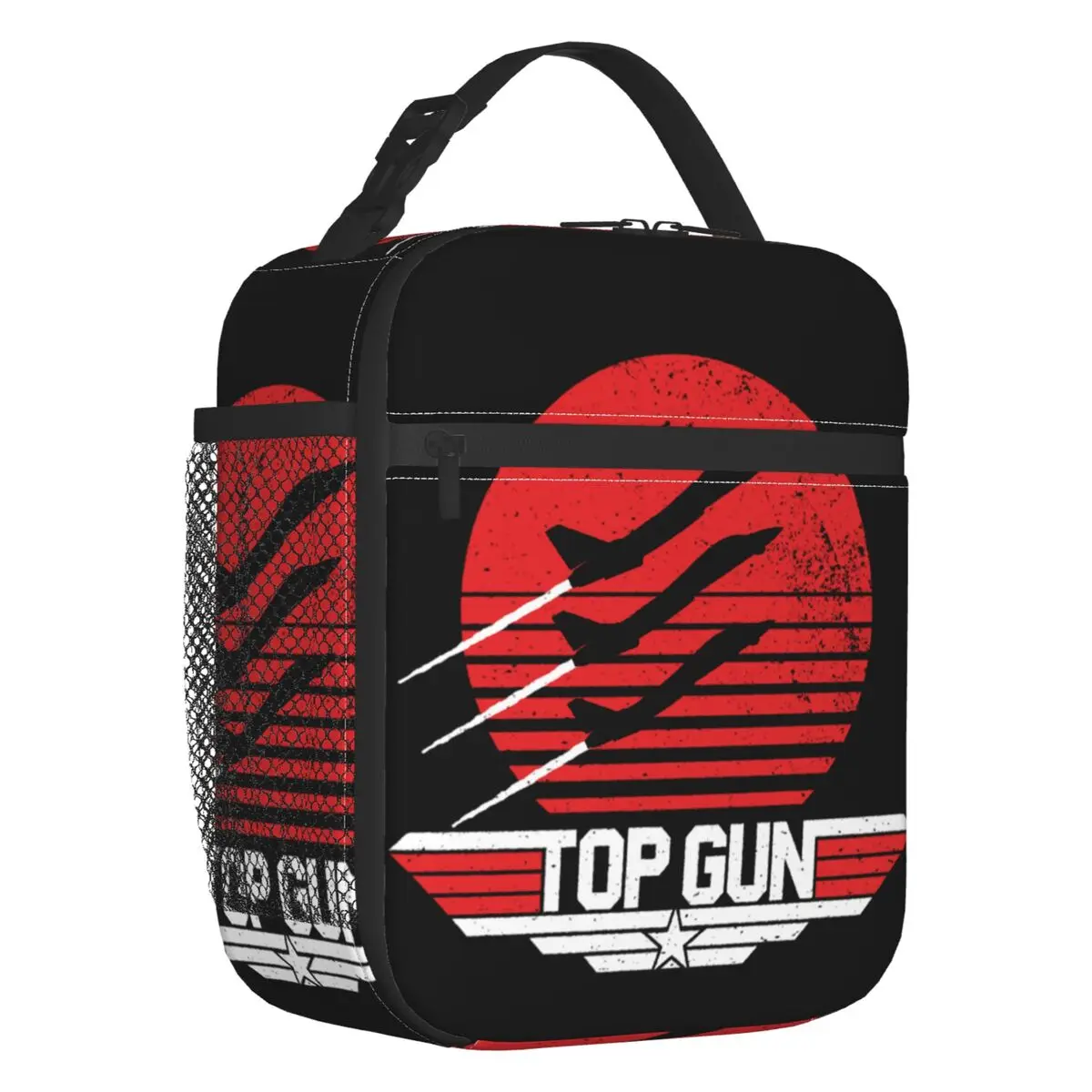

Maverick термоизолированная сумка для ланча с пленочным верхом для пистолета, Женский многоразовый контейнер для ланча для школы, для улицы