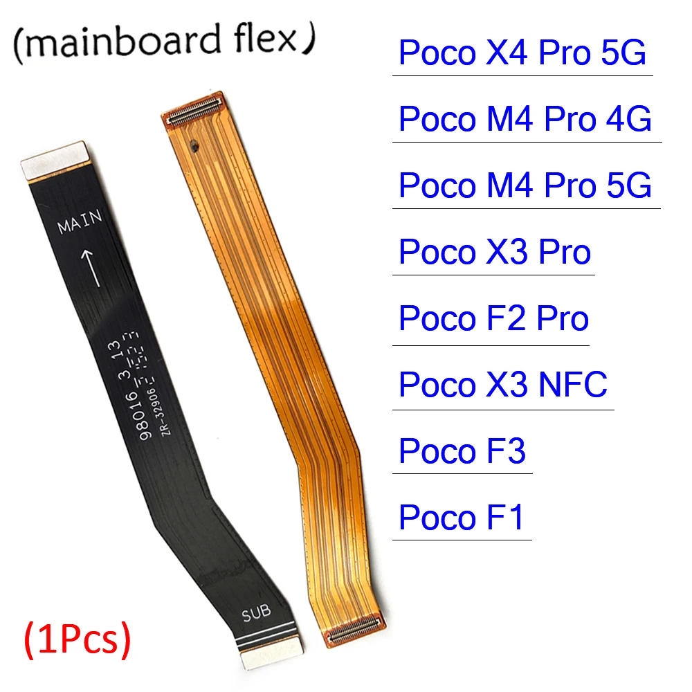 Новинка для Xiaomi Poco X3 NFC F3 F1 F2 X4 M4 Pro 4G 5G основной разъем материнской платы ЖК-дисплей