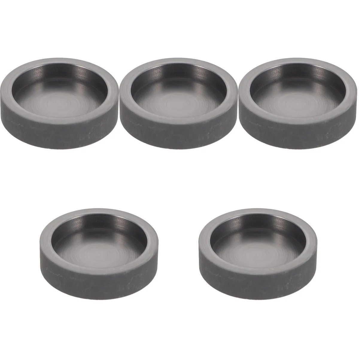 

5 Count Metal Dies Graphite Tank Casting Mould Lead Melting Mold Molds Furnace Round Ingot