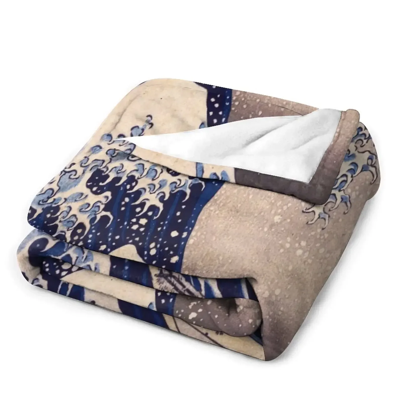 Детское плюшевое одеяло The Great Wave off Kanagawa