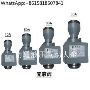 Фото Заправочный клапан RCF-25A1-10, RCF-40A1-10, RCF-63A1-10, RCF-80A1-10 №4