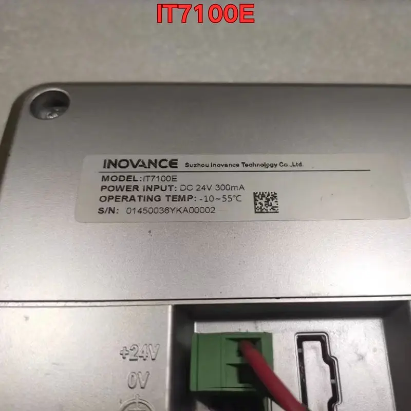 Фото Б/у сенсорный экран Inovance IT7100E, функциональный тест нормальный. Последняя цена на июнь 2026 года. №4