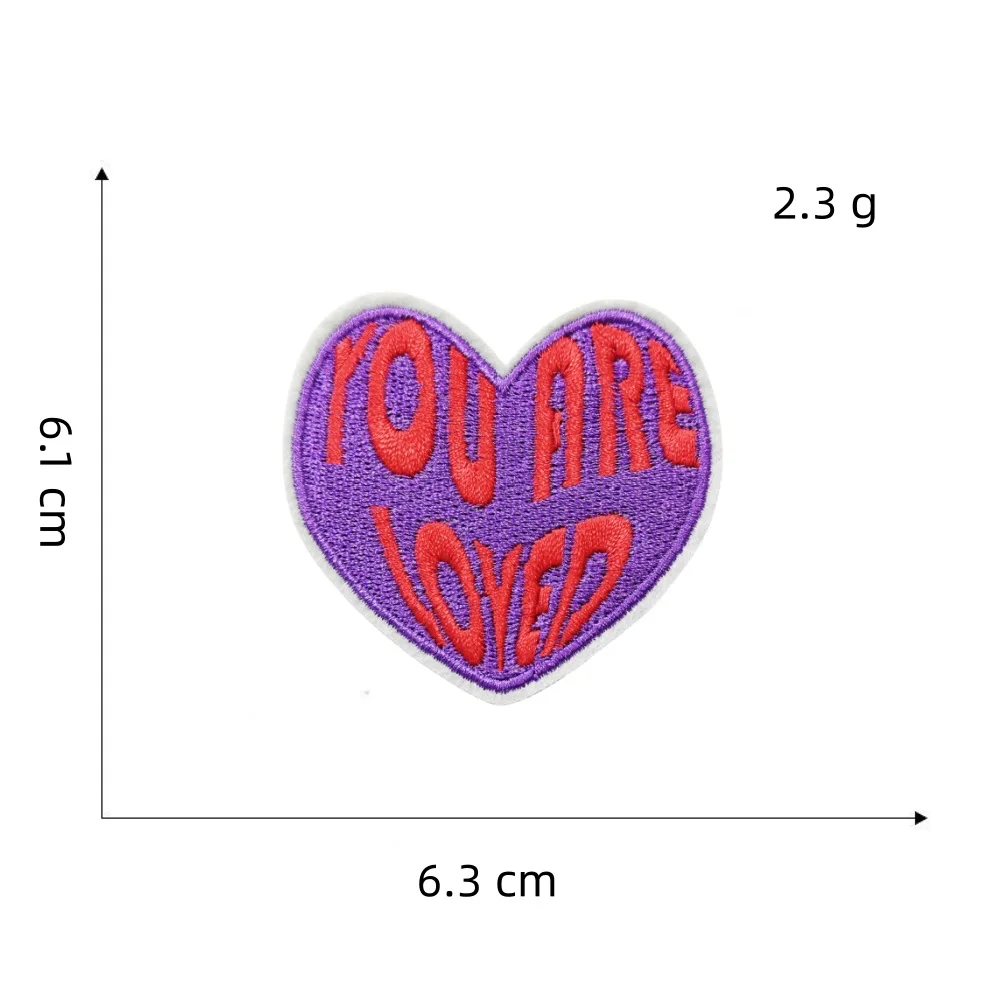 Пурпурные стильные термоклейкие нашивки для одежды патчи с вышивкой очков