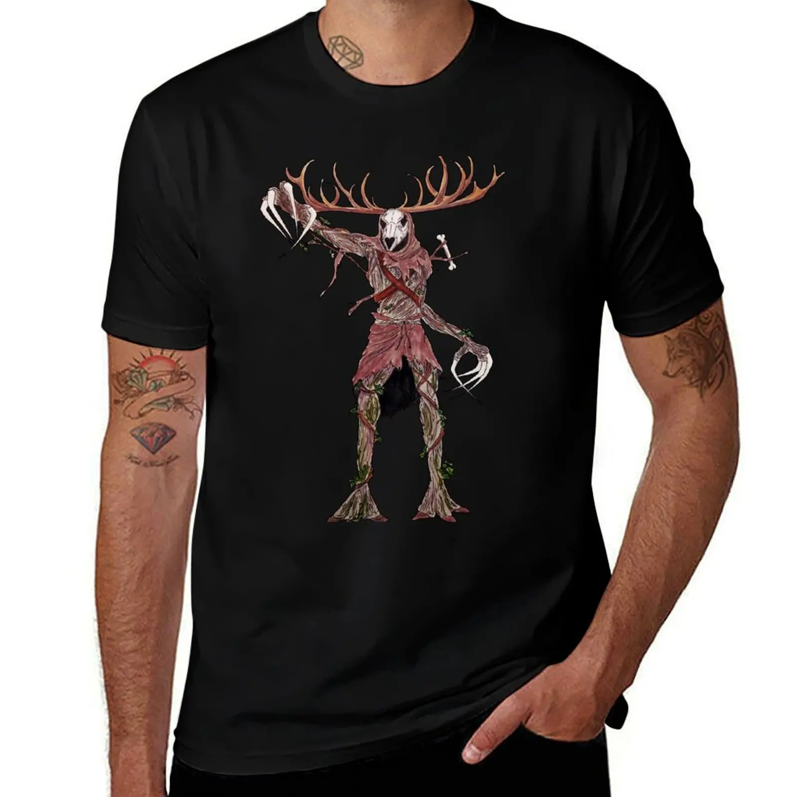 Фото Футболка Leshen, подарки для парня, кавайная одежда, простая футболка с аниме, большие и высокие футболки для мужчин №1
