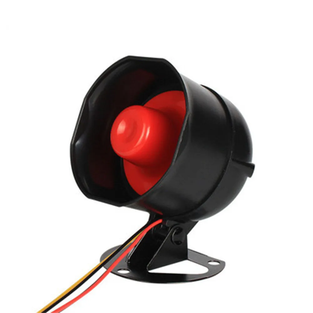 Programmable MP3 Siren for Cars Recordable MP3 Sound Alarm Siren Triggerable Audio Speaker