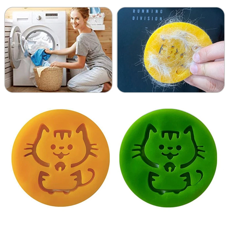 

Laundry Balls Washing Machine Hair Catcher Reusable Laundri Discs Fur Remover Washable Cleaning Tools Herramientas De Limpieza