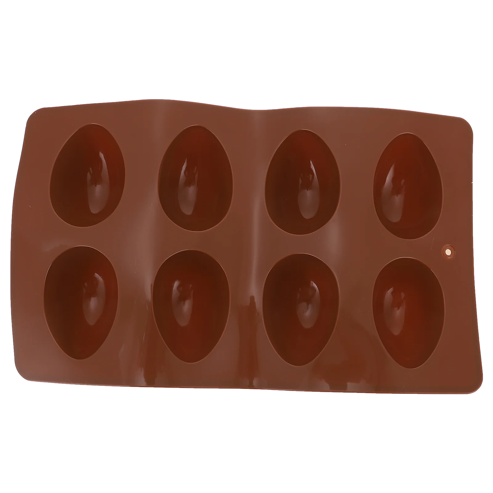 

8 Cavity Silicone Gummy Molds Kitchen Baking Gadgets Dessert Chocolate Egg Easter Candy