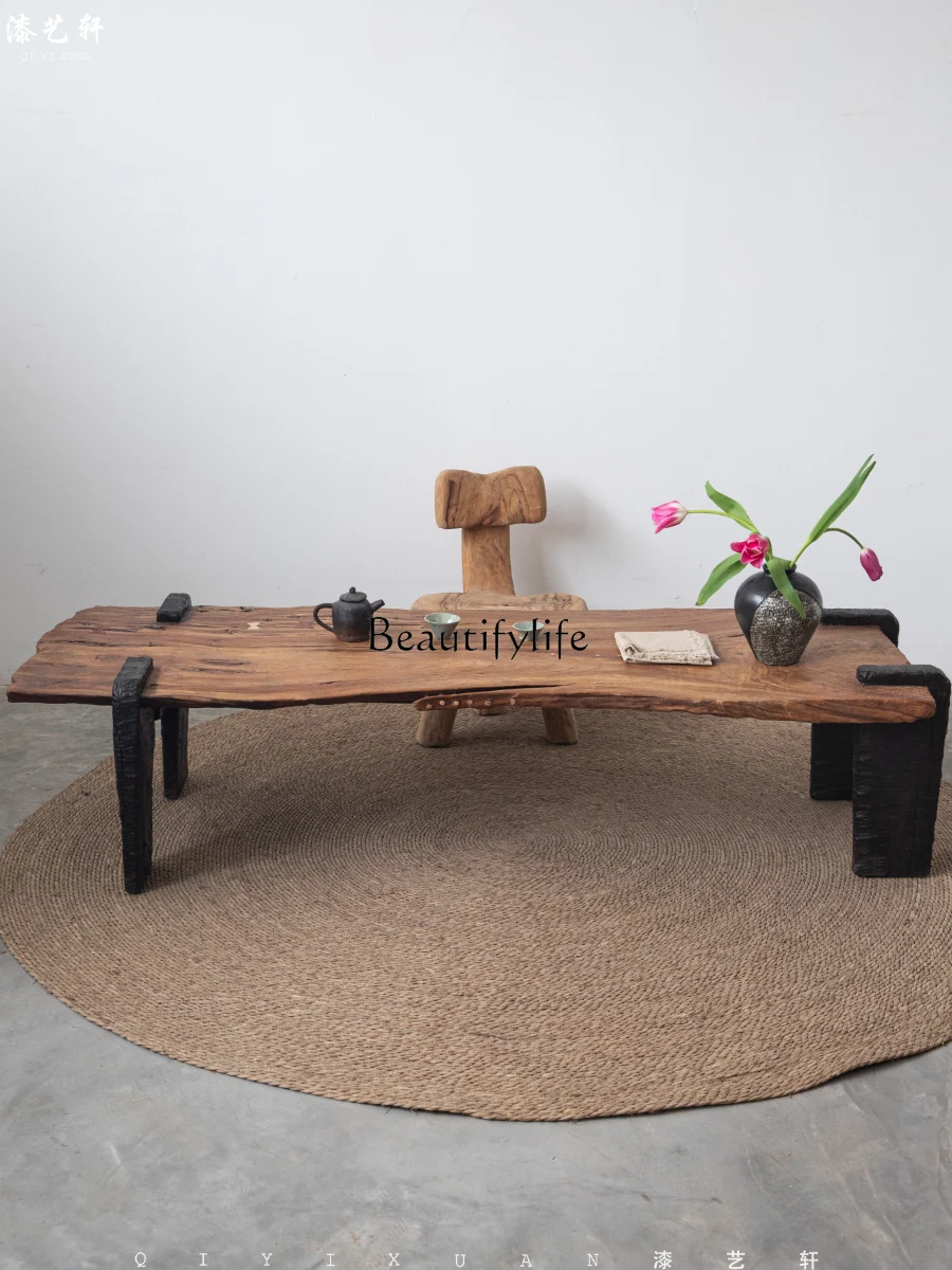 Ваби Песчаный ветер полностью твердый деревянный чайный столик с татами