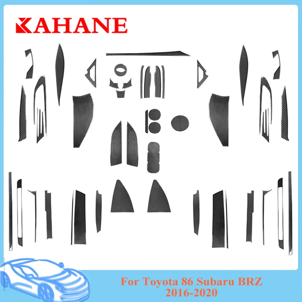Автомобильные наклейки из углеродного волокна накладка для Toyota 86 Subaru BRZ 2016 2017 2018