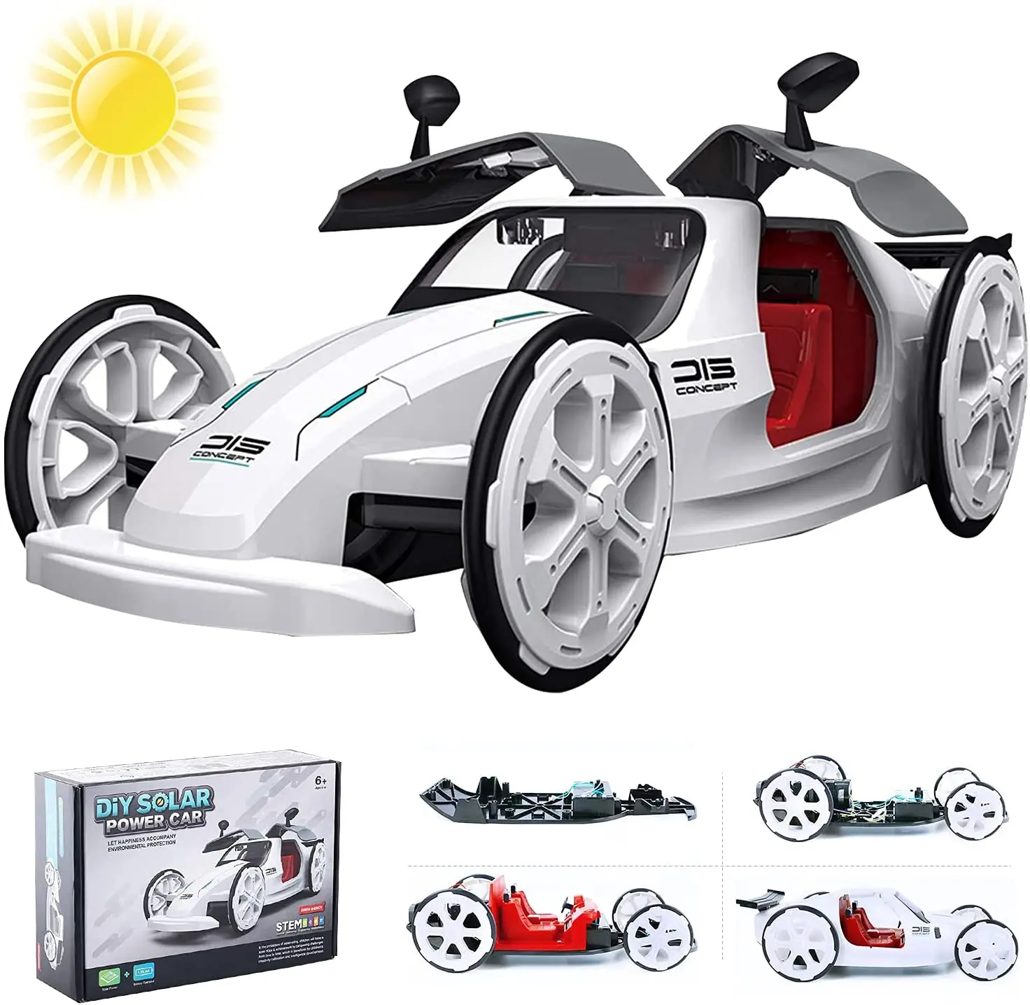 

Игрушка на солнечной батарее, для детей 6 лет