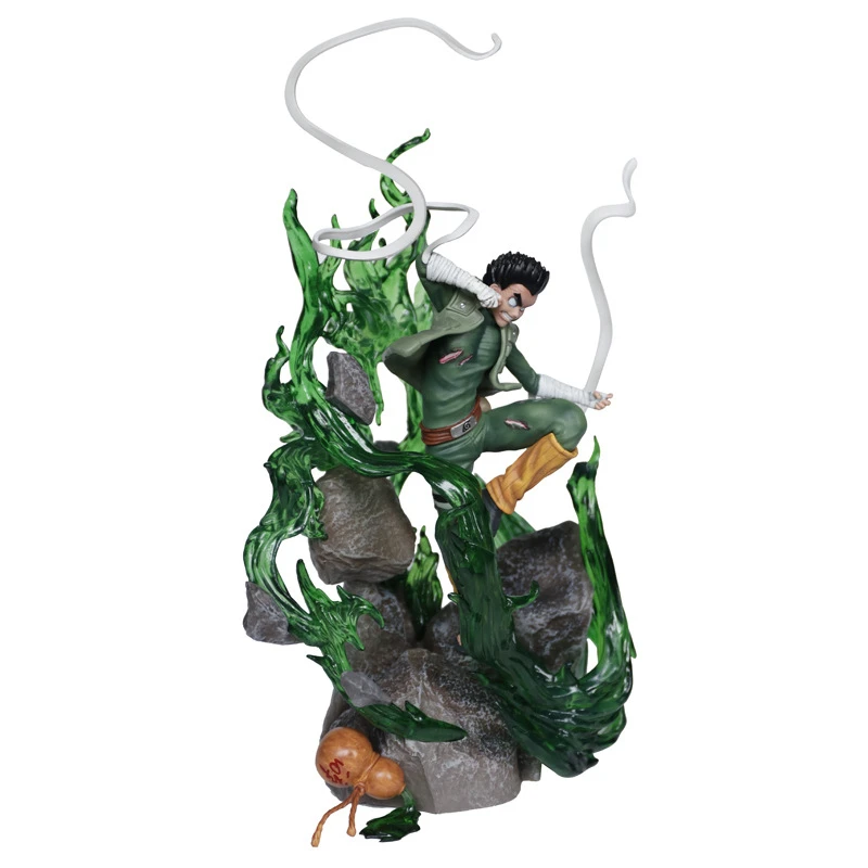 

Naruto Shippuden Anime Model GK Eight Gates Rock Lee Action Figure 32cm Statue Collectible Toy Desktop Decoration Figma