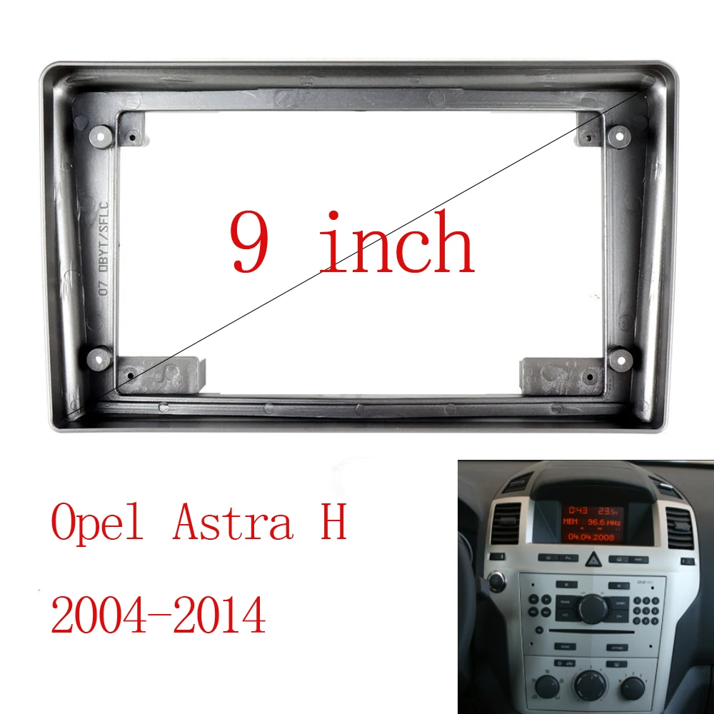 

Car radio Fascia Frame Panel Trim Kit For Opel Astra H 2004-2014 For Android multimedia DVD Power cable canbus box
