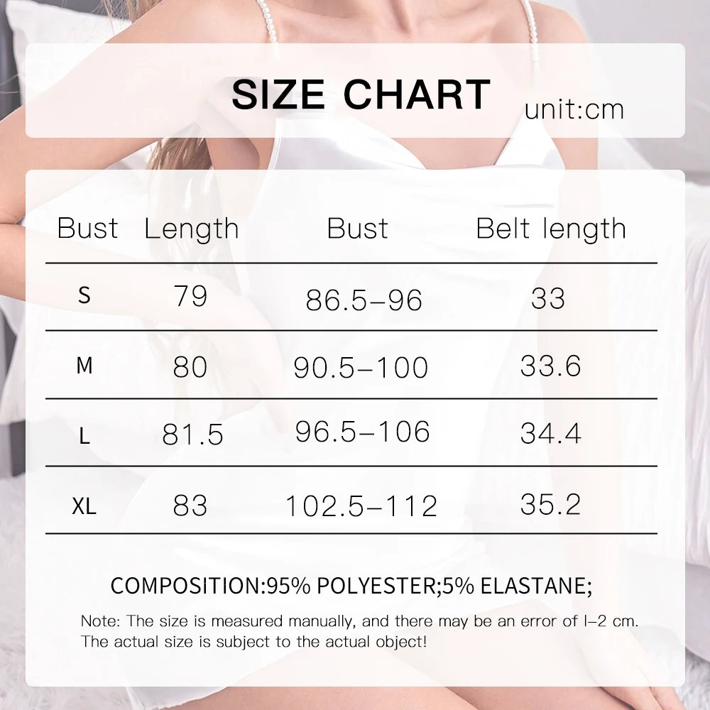 Женская Сексуальная атласная ночная рубашка с бисером удобная открытой спиной