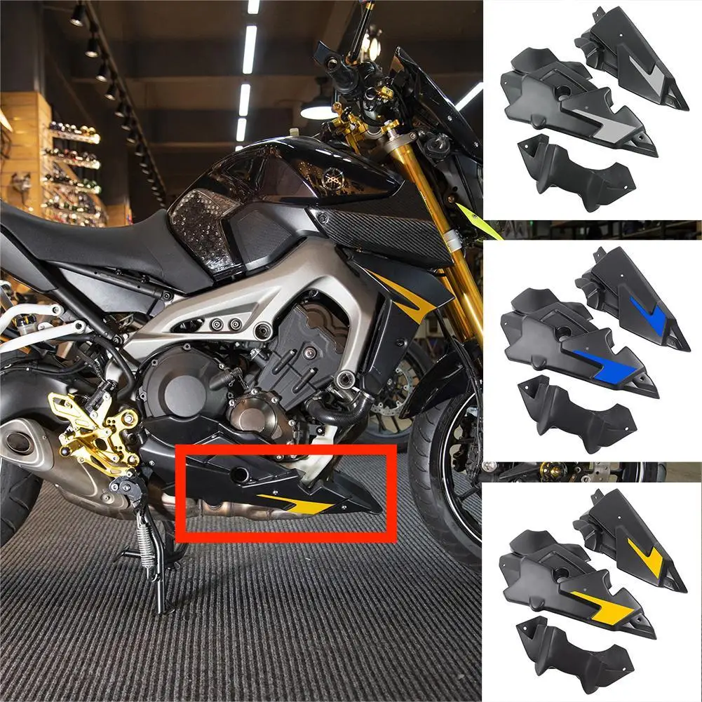 Ornamental Mould Frame Belly Pan Lower Engine Spoil Guard Cover for Yamaha FZ-09 MT-09 Tracer 900 GT 2013 2020 2019 2018 2017