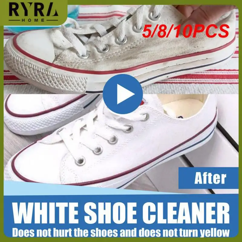 

5/8/10PCS Sports Canvas Shoes To Clean Cleaning Cream Universal Remove Stains Home-appliance White Shoe Clean