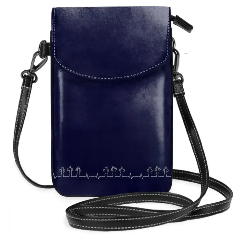 

Muumi Shoulder Bag Hattivatti EKG II Leather Bag Small Multi Purpose Women Bags Print Travel High quality Women's Purse