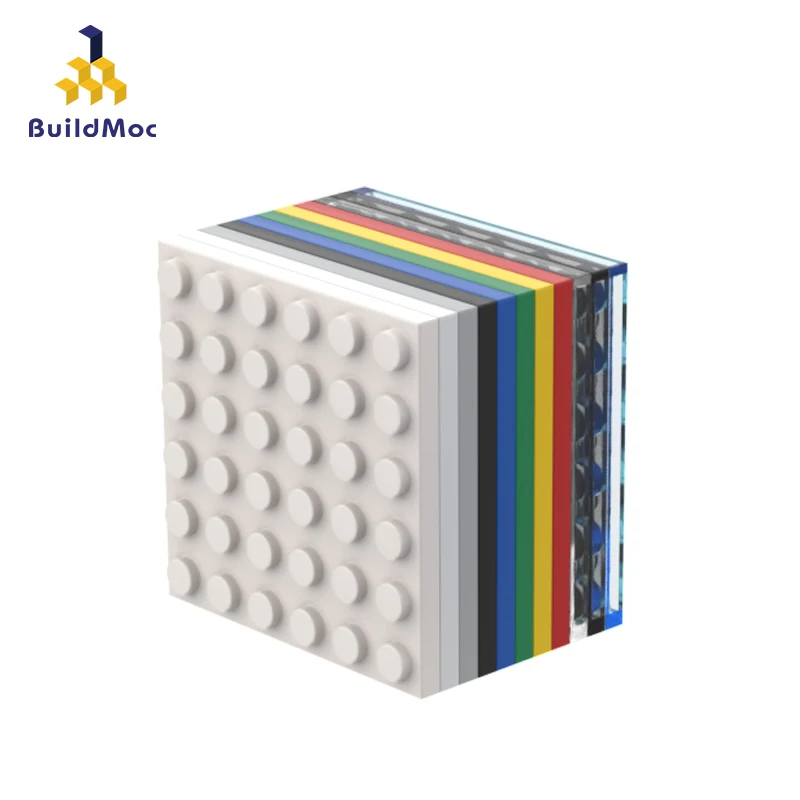 

1 шт. кубики MOC совместимая 3958 пластина 6x6, детали для строительных блоков, «сделай сам», развивающий блок, кирпичная кладка