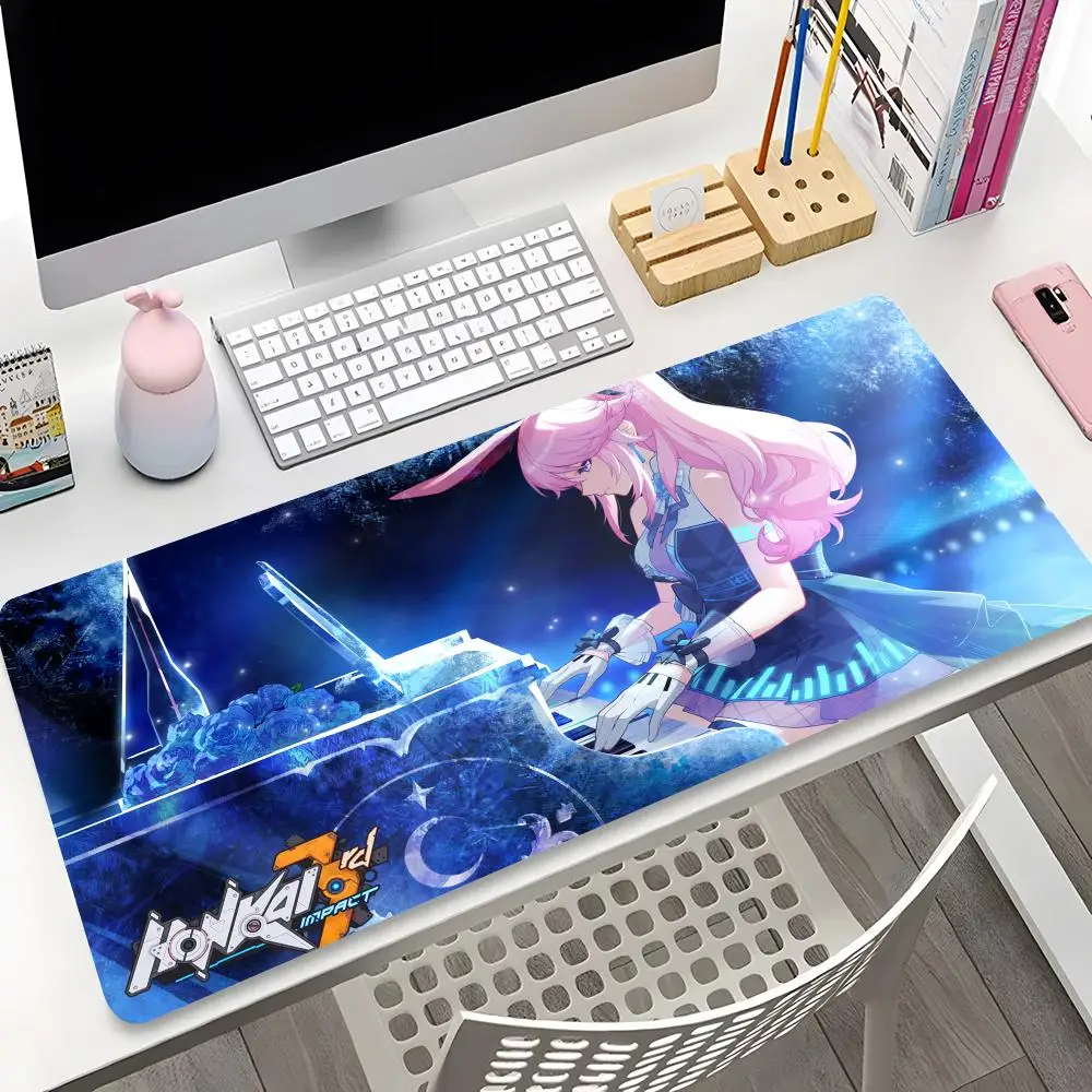 Коврик для мыши H-Honkai Impact 3 Офисный Компьютерный коврик в виде комиксов с HD-печатью