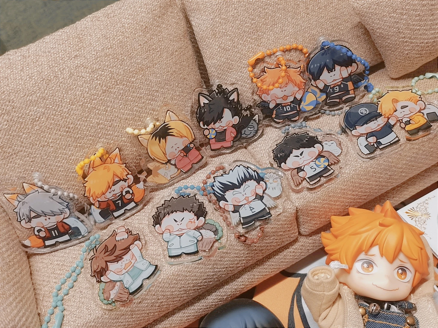 Аниме Haikyuu! Shoyo Hinata Tobio Kageyama Oikawa Tooru тематика команды Косплей встряхивание