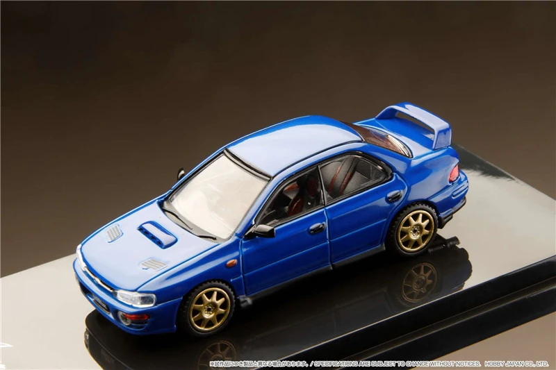 

Hobby Japan 1:64 Subaru Impreza GC81992 Customizedw/Engine Diecast Model Car