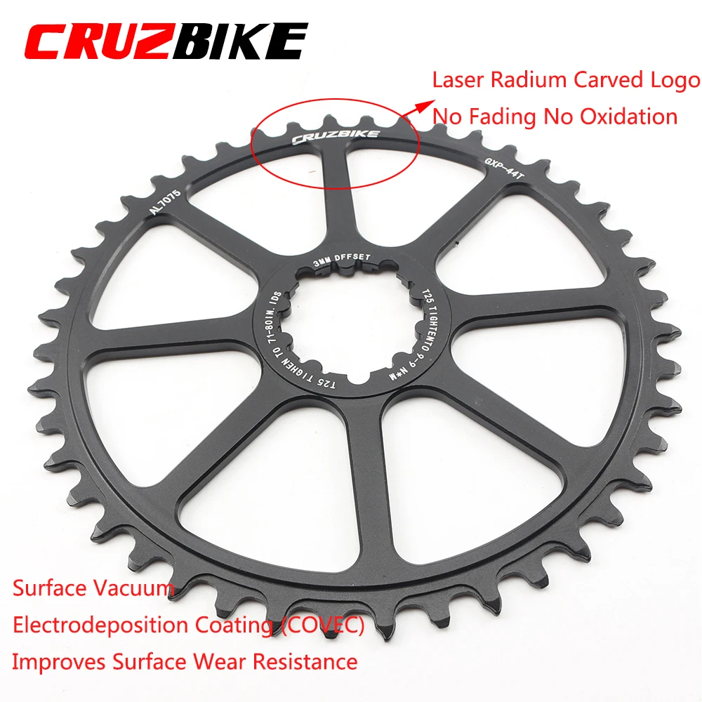 Звездочка для шоссейного велосипеда CRUZbike колеса 40/42/44/46/48/50/56T складная цепь