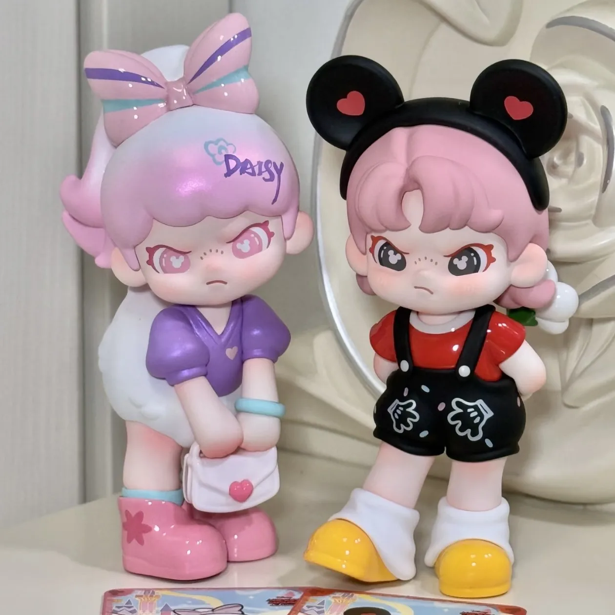 Фото Новая коллекционная фигурка Toptoy Dora Co Branded Mickey Fantasy Time Blind Box: модная арт-игрушка, украшение, подарок для энтузиастов №4